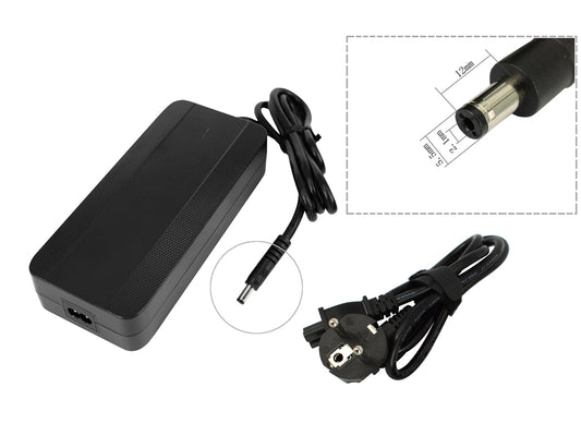 High-quality e-bike charger 36V 4A for batteries from Telefunken, Phylion, Trio, TNLi and much more (DC 5.5x2.1mm)