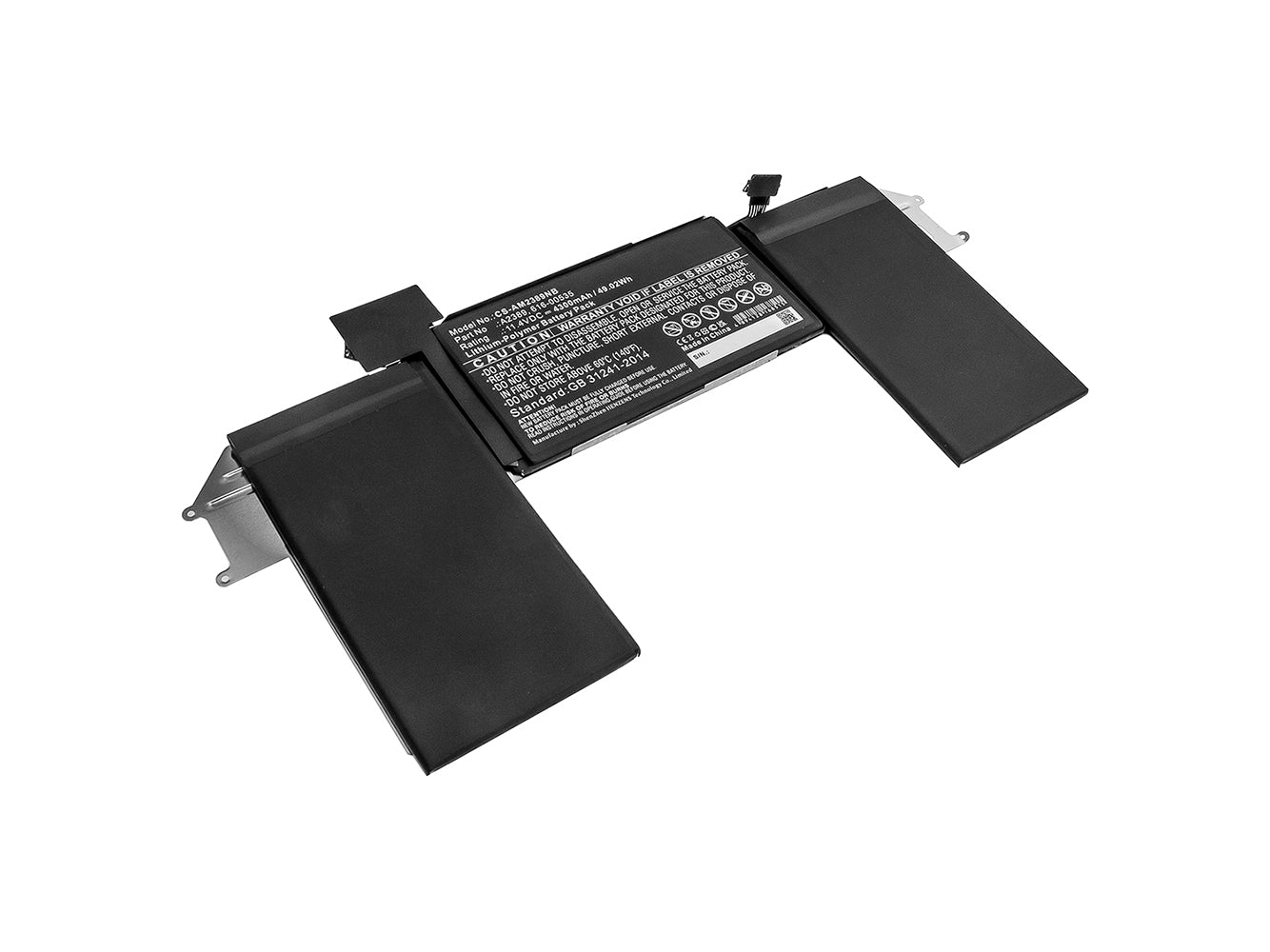 Replacement for Apple MacBook Air (M1 2020) Laptop Battery