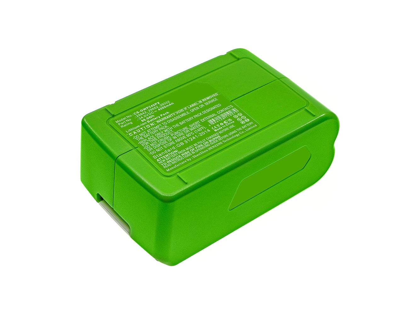 Replacement for GreenWorks G24, GreenWorks G24AB Power Tools Battery