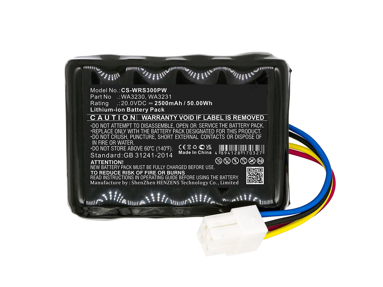 Replacement for Worx WA3230, 50032492, WA3231, 50032774 Lawn Mowers Battery