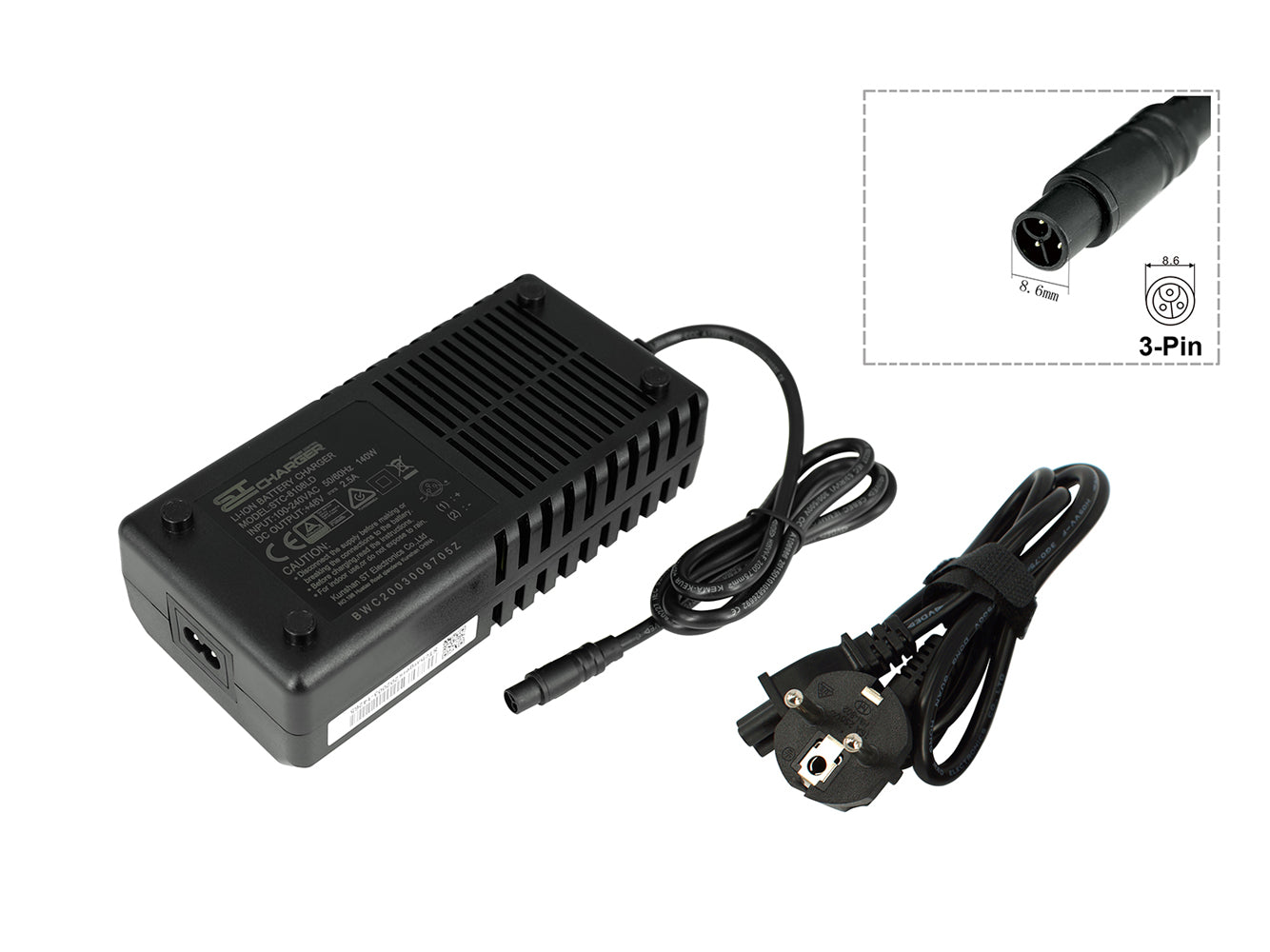 Powersmart charger for Qwic bicycle batteries