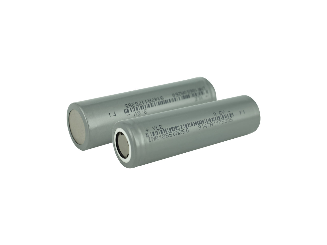 2x 18650 3.6V 2600 mAh Rechargeable Battery Cells