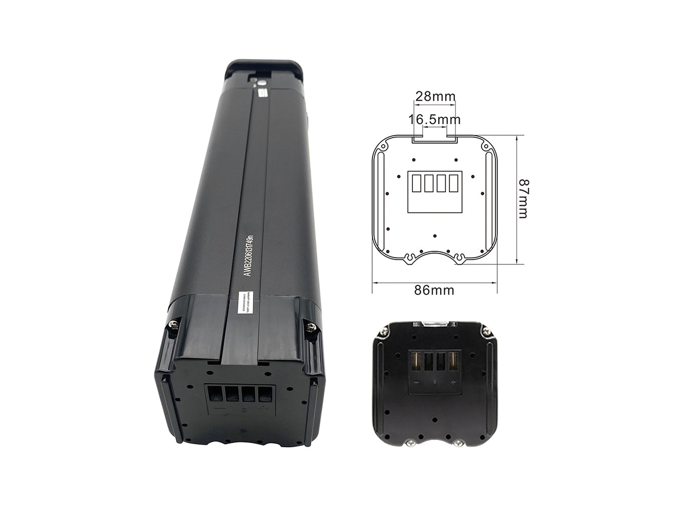 Powersmart 36V 13,4Ah / 482Wh Akku für Telefunken Multitalent RC820, RC822, RC830