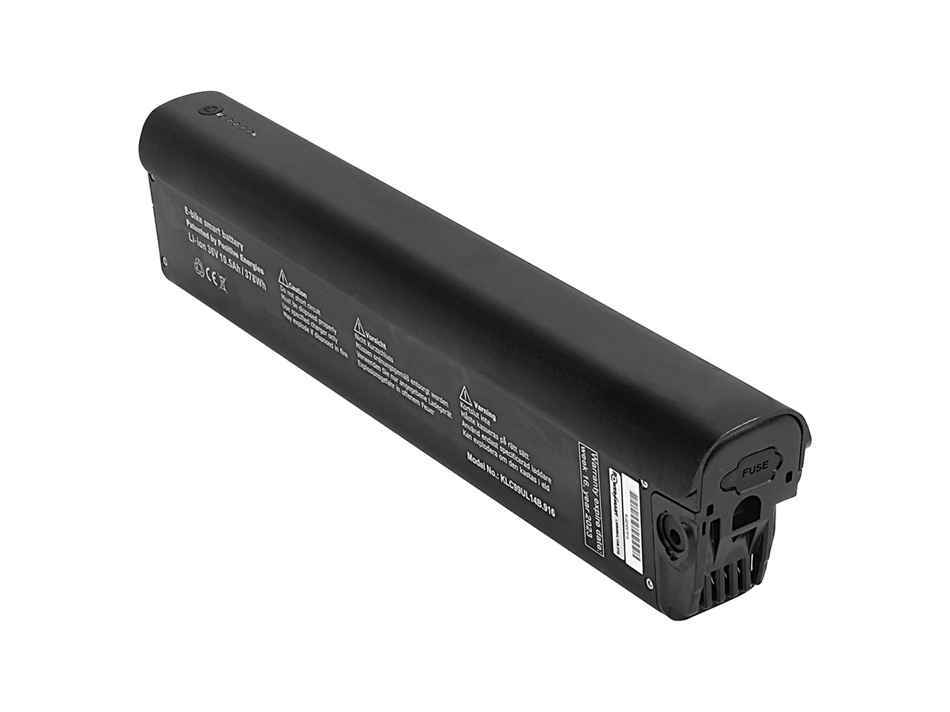 Electric Bike Battery Li-Ion 36V 10.5Ah / 378 Wh