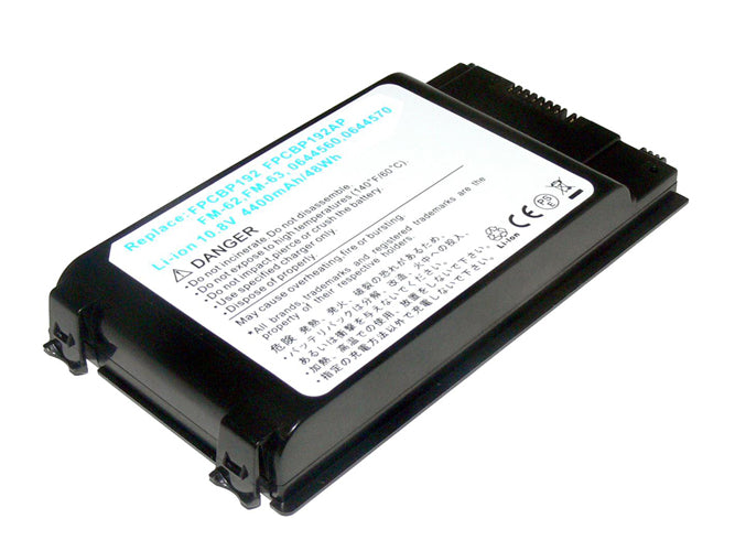 Replacement for FUJITSU FMV-A6250, FMV-A8250, FMV-A8280, FMV-BIBLO NF/C50, FMV-BIBLO NF/D50, LifeBook A1110, LifeBook A1130, LifeBook V1010, LifeBook V1020, LifeBook V1040LA Laptop Battery