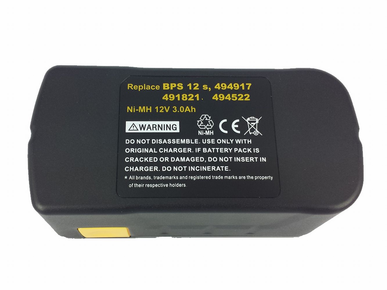 Replacement for FESTOOL C 12, C 12 DUO, T 12+3, TDK 12 Power Tools Battery