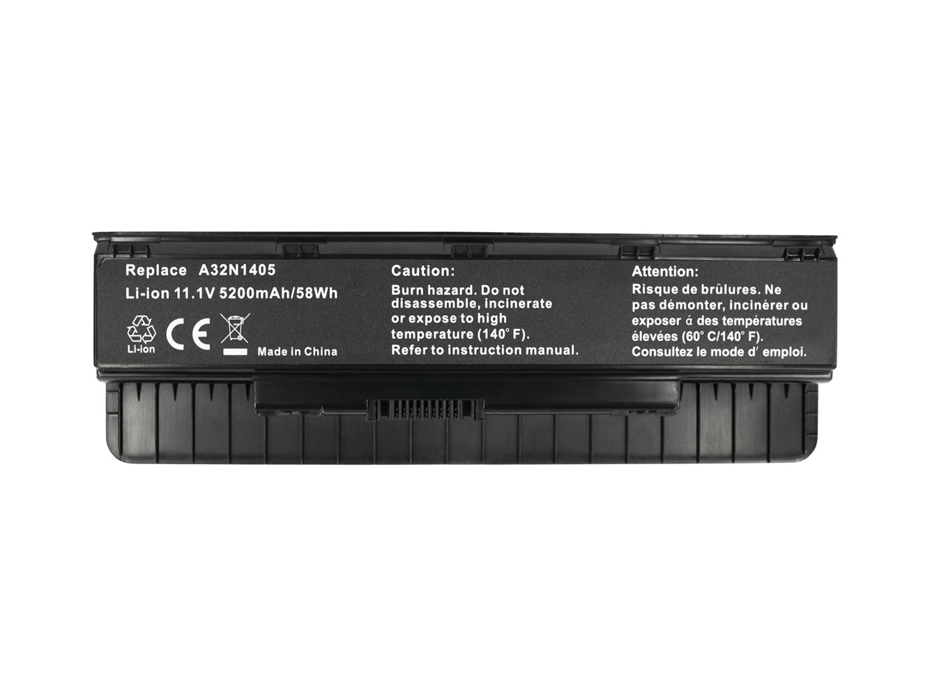 Replacement for ASUS G551, G551J, G551JKG581JM Series, G551JM, G551JW Laptop Battery