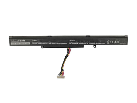 Replacement for ASUS A450E47JF-SL, A450J, A450JF, D451V, K450J, K550D Laptop Battery