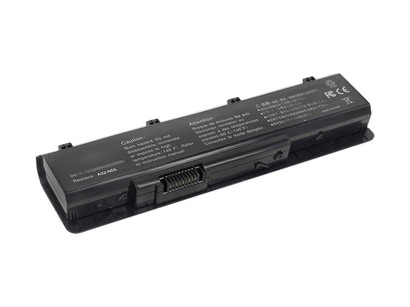 Replacement for ASUS N45, N45E, N45S, N45SF, N45SL, N55, N55E, N55S Laptop Battery