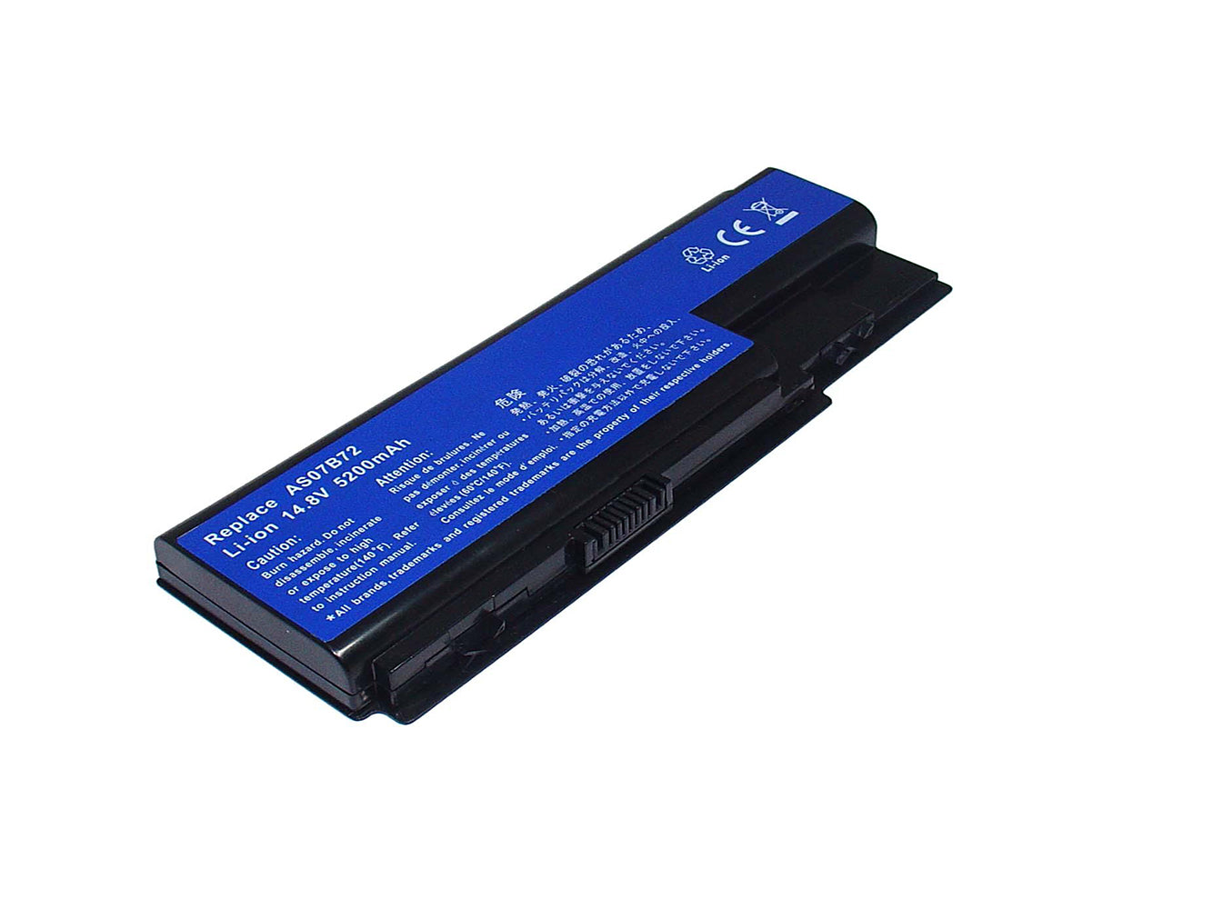 Replacement for ACER Aspire 5715, 5910G, 5935, 8530, 5940G, 8942G, Extensa 7230, 7630, TravelMate 7330, ACER Aspire 5230, 5235, 5310, 5315, 5330, 5520, 5530, 5710, 5715Z, 5720, 5730, TravelMate 7230, 7530, 7530G, 7730, 7730G Series Laptop Battery