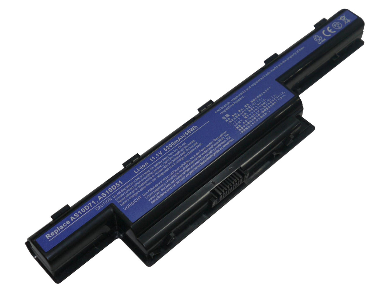 Ersatz für GATEWAY NS41I, NS51I, NV50A, NV51B, NV55C, NV59C, NV73A, GATEWAY NV49, NV53, NV79 Serie Laptop-Akku