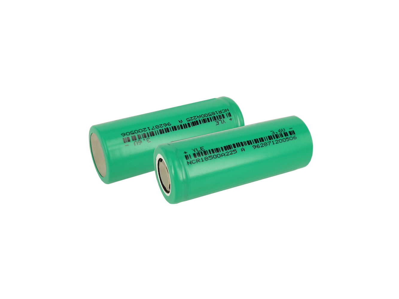 2x 18500 3.6V 2250mAh Rechargeable Battery Cells