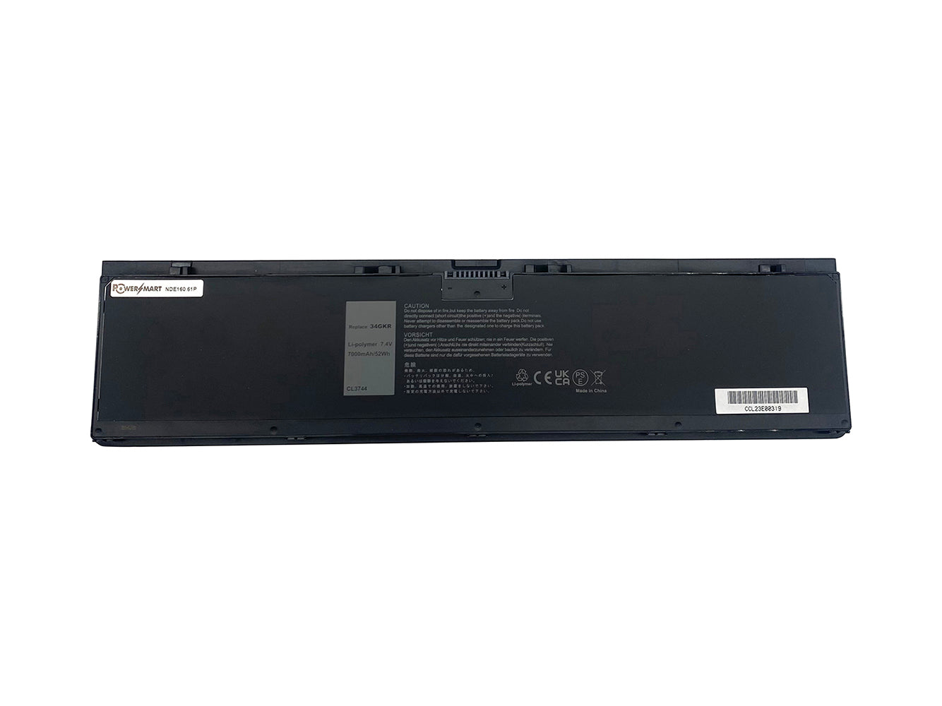 Replacement for Dell Latitude 14 7000, Latitude E7440 Series Laptop Battery