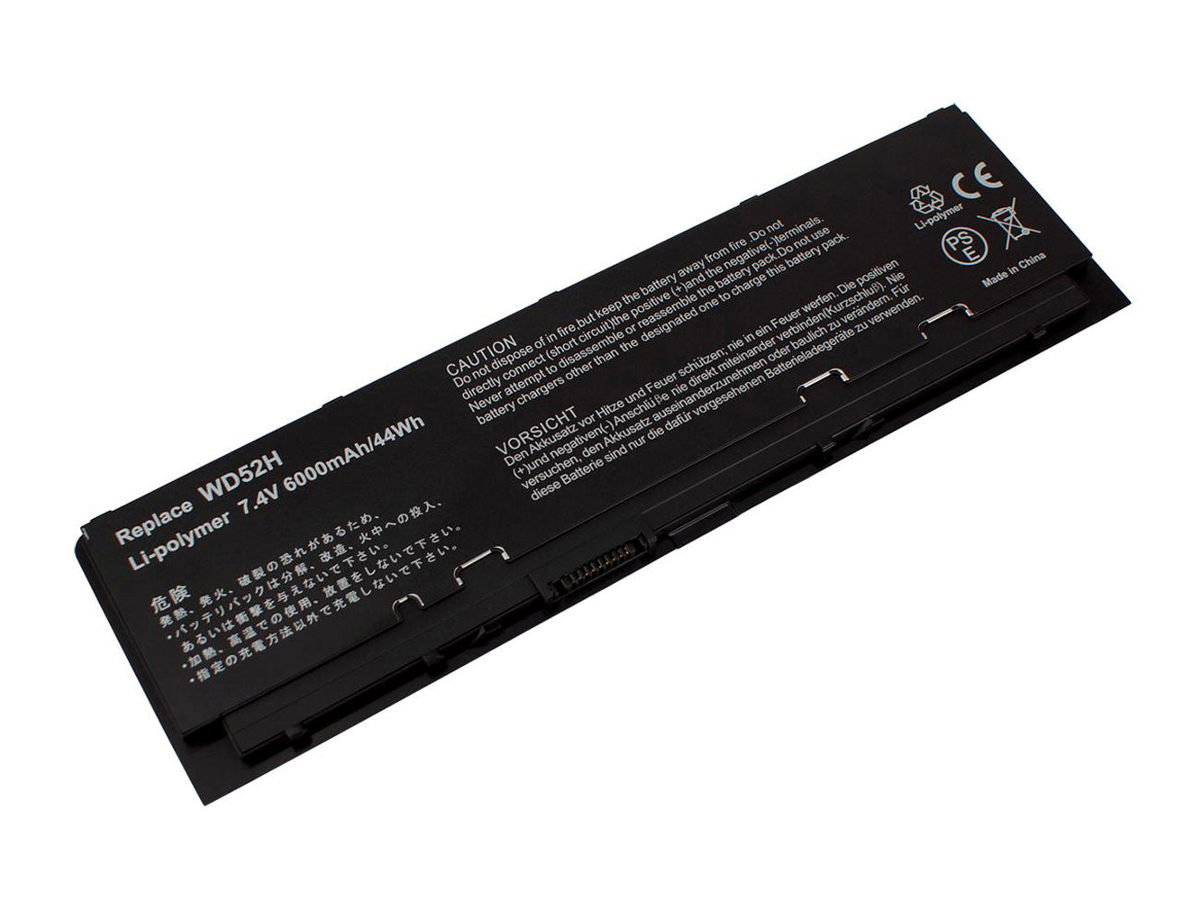 Replacement for Dell Latitude E7240, Latitude E7250 Laptop Battery