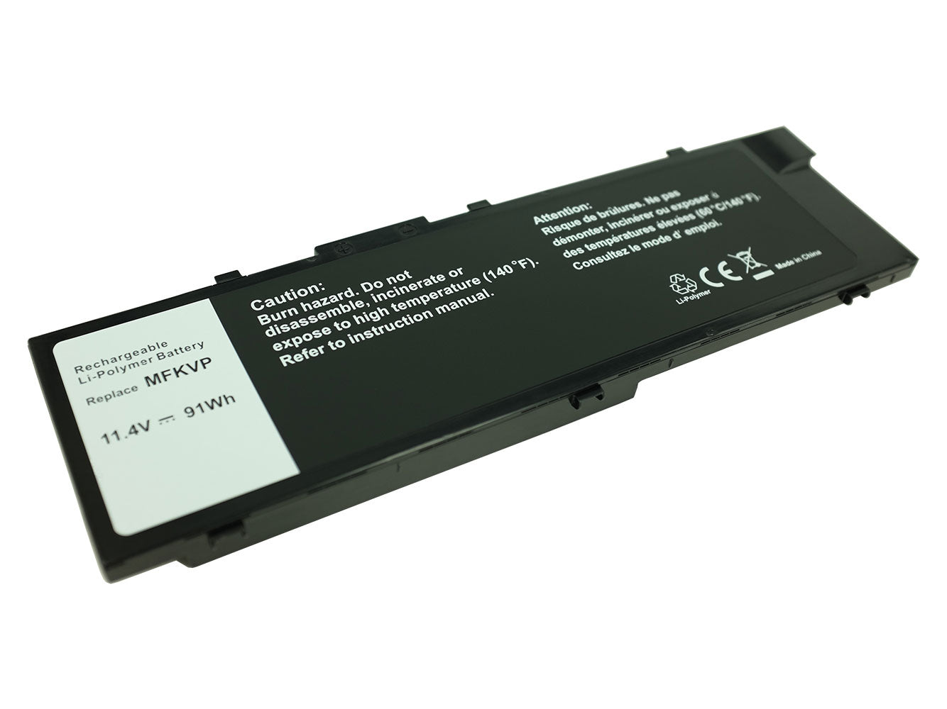 Replacement for Dell 15 7000 Series (7510), 17 7000 (7710), 17 7000 (m7710) Laptop Battery