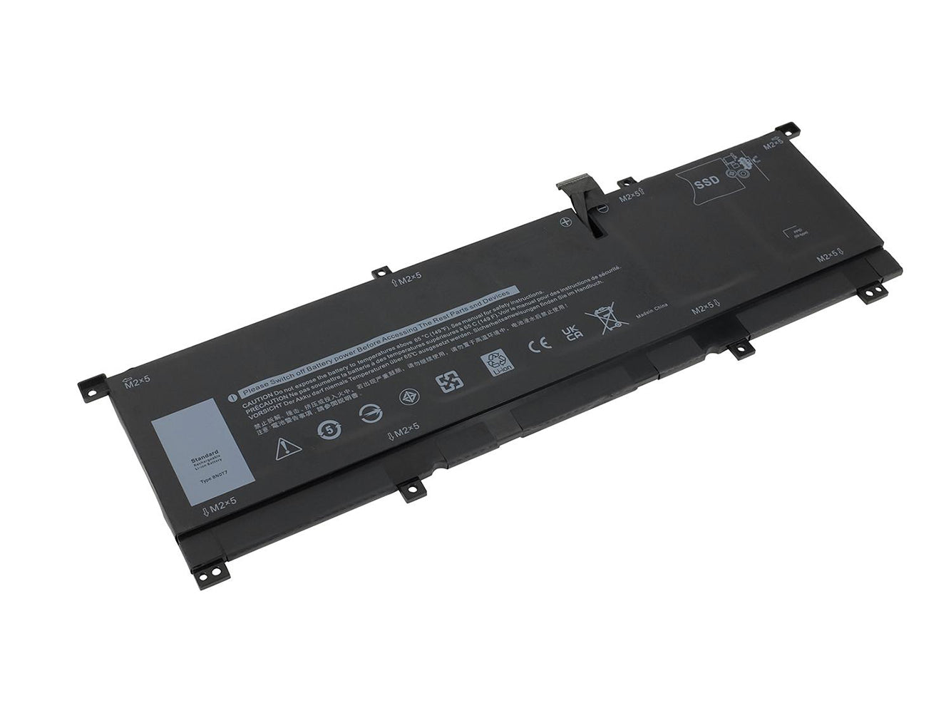 Replacement for Dell XPS 15 (9575) 2-in-1 Laptop Battery