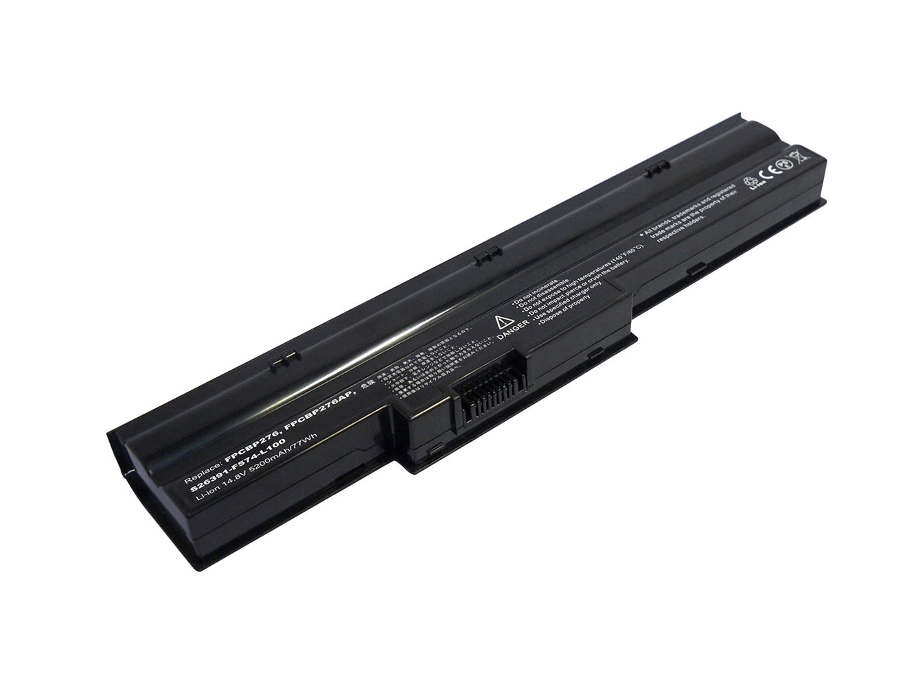 Replacement for FUJITSU Lifebook NH751 Laptop Battery