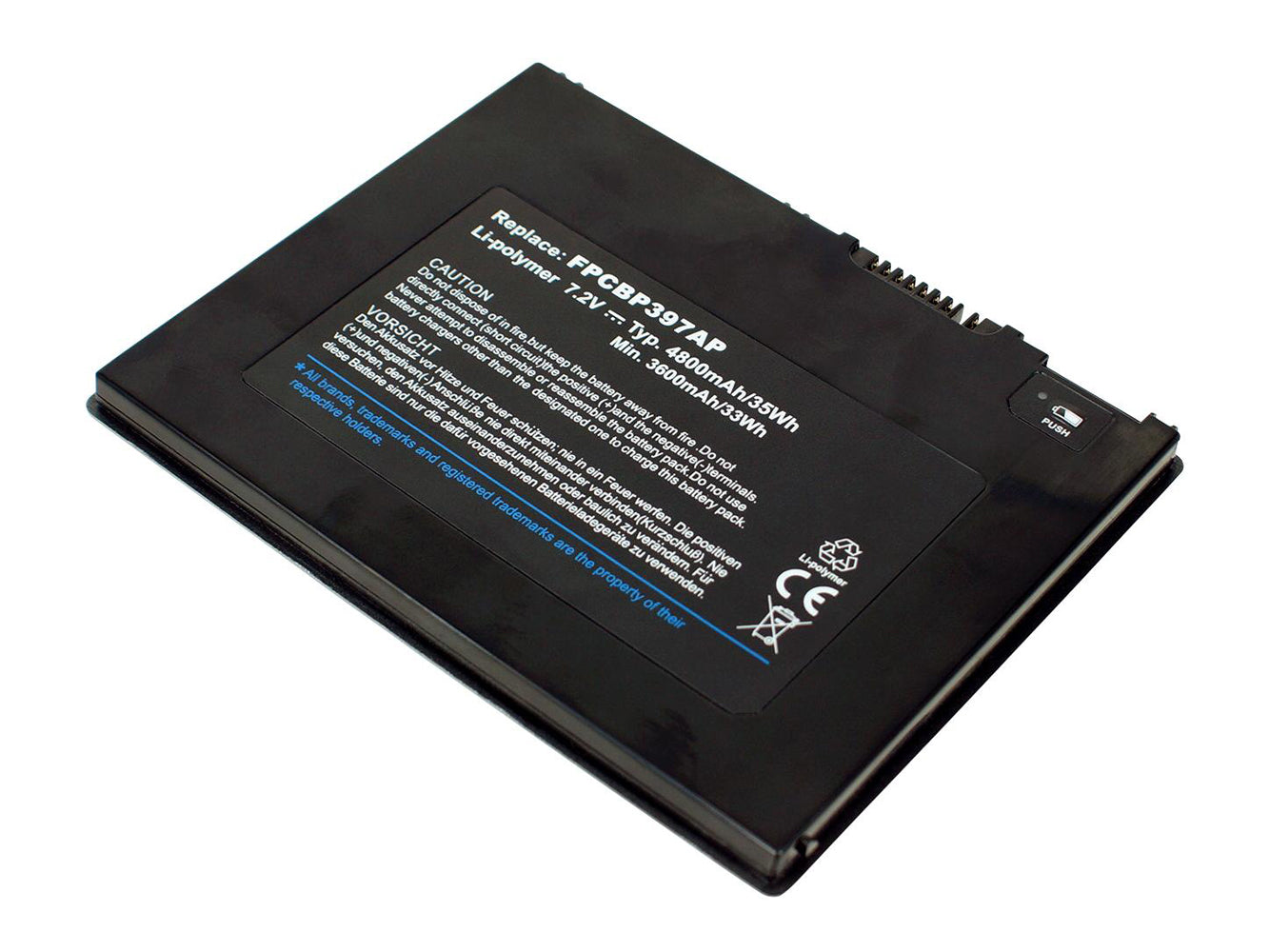 Replacement for FUJITSU Stylistic Q572, Stylistic Q572-W7D-001, Stylistic Q572-W8-001, Stylistic Q572/G Laptop Battery