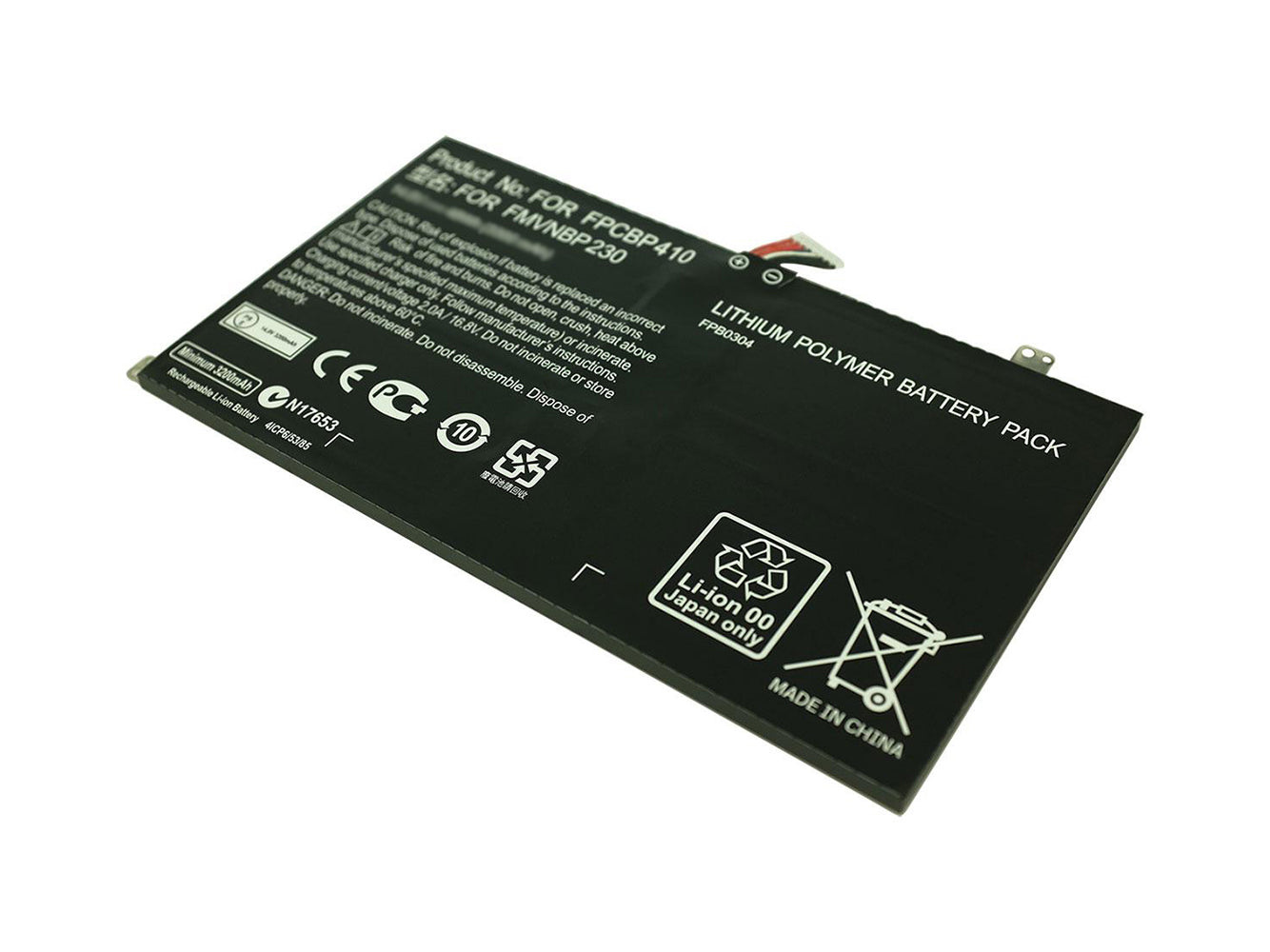 Replacement for FUJITSU LifeBook UH554, LifeBook UH574 Laptop Battery