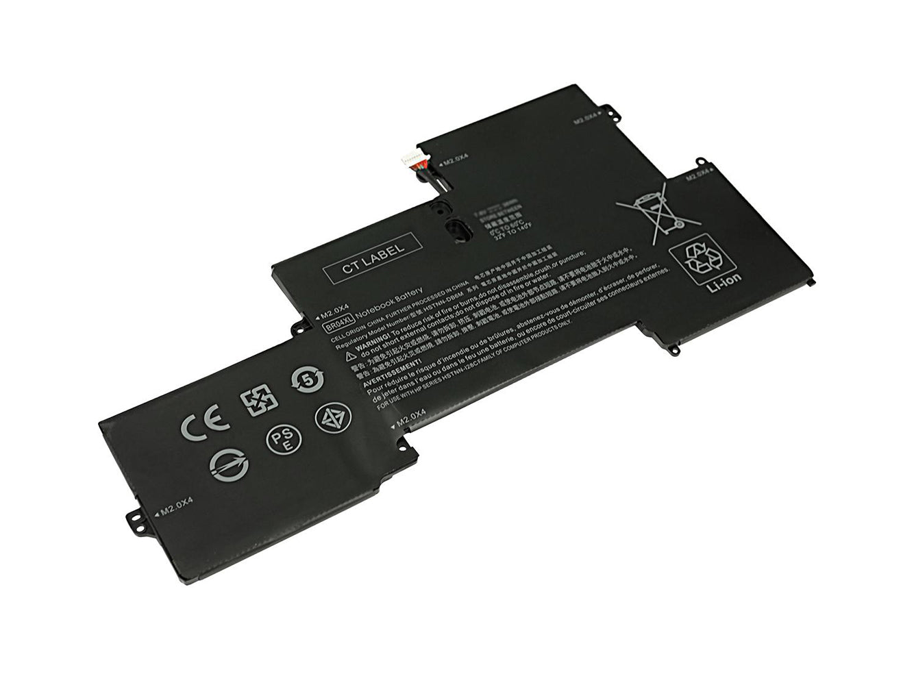 Replacement for HP 759949-2B1, 760605-005, BR04036XL, BR04036XL-PL Laptop Battery