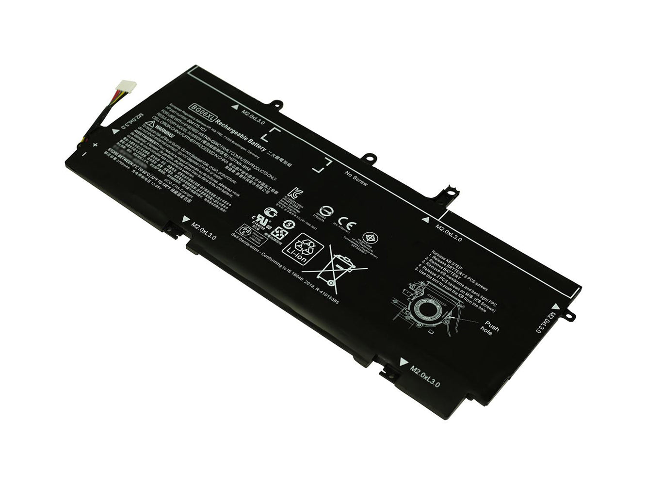 Replacement for HP 804175-1B1, 804175-1C1, HSTNN-IB6Z Elitebook Folio 1040 G3 Laptop Battery