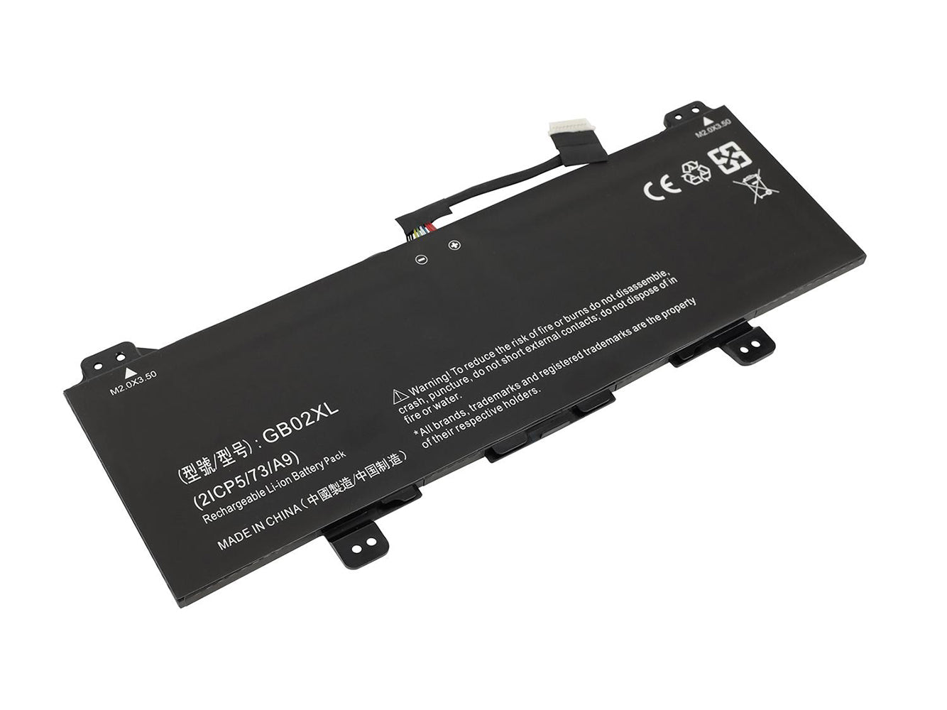 Replacement for HP Chromebook X360 11 G6 Laptop Battery