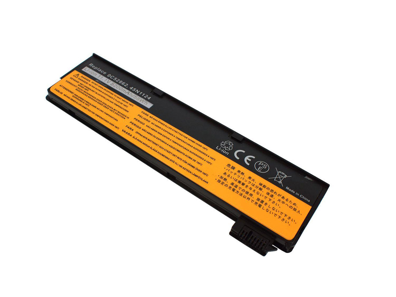 Replacement for LENOVO L450, L460, L470, P50s, T440, T440s, T450, T450s, T460, T460p, T470p, T550, T560, ThinkPad X240 series, ThinkPad X240S series, ThinkPad X250 series, ThinkPad X260 series, W550, W550s, X270 Laptop Battery