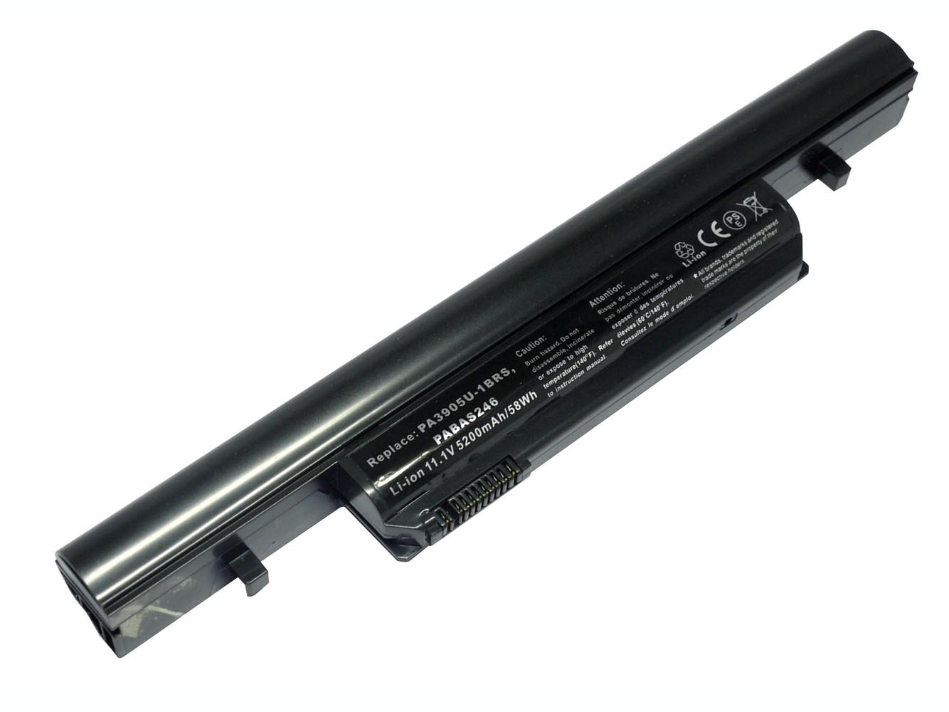 Replacement for TOSHIBA Dynabook R751, Dynabook R752, Dynabook R752/F, TOSHIBA Satellite Pro R850, Satellite R850, Tecra R850, Tecra R950 Series Laptop Battery