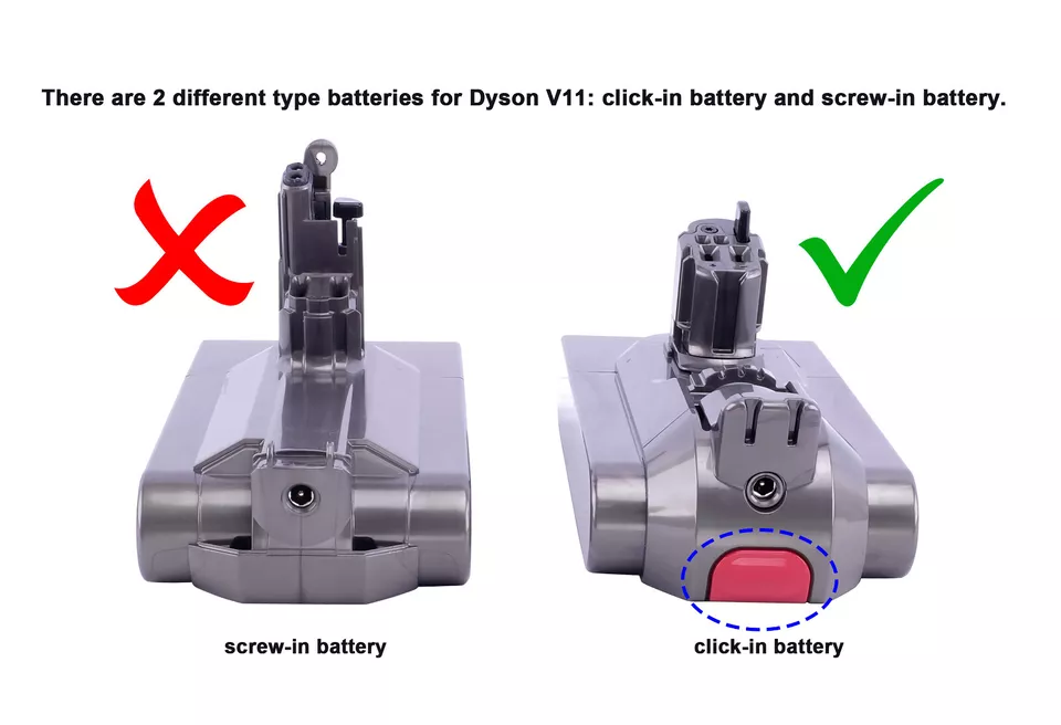 Replacement for DYSON V11 FLUFFY EXTRA Vacuum Cleaner Battery